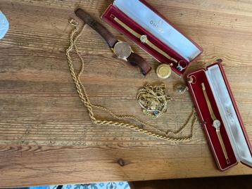 Bijoux or 18k oméga  beschikbaar voor biedingen