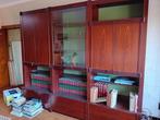 Prachtige kerselaren boekenkast met deuren en schuiven, Huis en Inrichting, Ophalen, Zo goed als nieuw, 200 cm of meer, Kersenhout