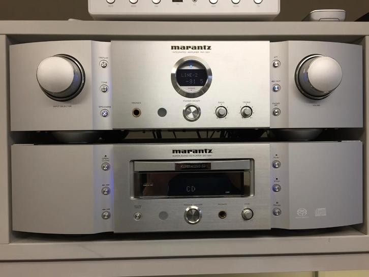 Marantz PM-15S1 Versterker & SA-15S1 CD-speler in Nieuwstaat, Audio, Tv en Foto, Versterkers en Ontvangers, Zo goed als nieuw