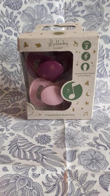 deux tetines lullaby planet neuve taille2 (6 a 18mois ) beschikbaar voor biedingen