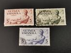 Guinea Espanola 1952 - lokale bevolking, Postzegels en Munten, Postzegels | Afrika, Guinee, Ophalen of Verzenden, Gestempeld