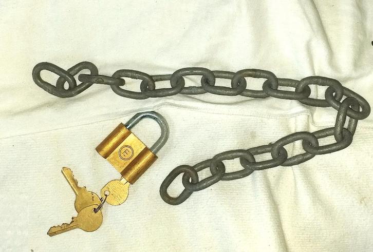 Ketting 56cm , 1m 20cm , lamp , fietspompen , hangsloten, Fietsen en Brommers, Fietsaccessoires | Overige Fietsaccessoires, Ophalen of Verzenden