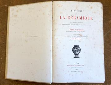 Boek: History of Ceramics - 1873 beschikbaar voor biedingen