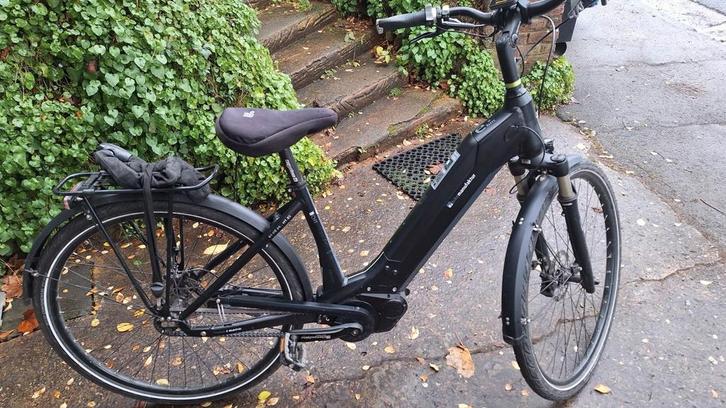 Vélo électrique Ebm 8 echt., Fietsen en Brommers, Fietsen | Dames | Omafietsen, Zo goed als nieuw, Ophalen