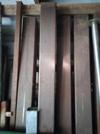 Tubes acier 120x120x4 long 2 mètres, Bricolage & Construction, Métaux, Enlèvement, Neuf, Fer