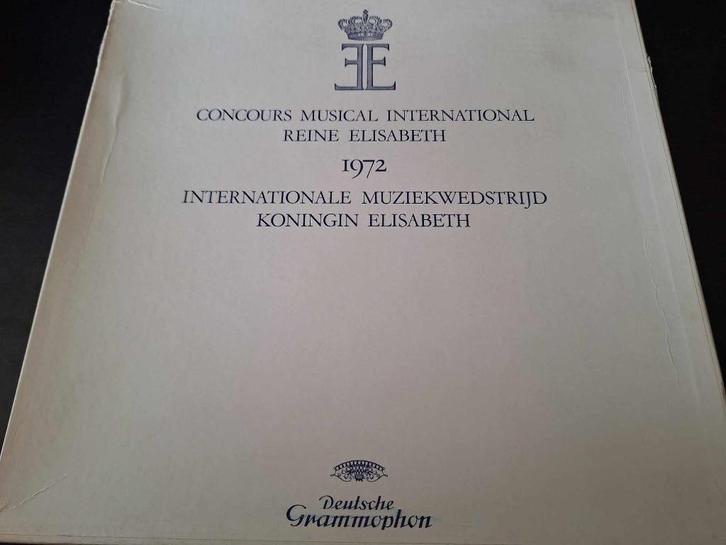 Concours Reine Elisabeth 1972 - Box 3 x LP's Vinyl / DG, Cd's en Dvd's, Vinyl | Klassiek, Gebruikt, Modernisme tot heden, Kamermuziek