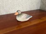 Canard décoratif vintage - Céramique aux tons naturels, Enlèvement, Comme neuf, Animal