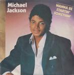 Michael Jackson – Wanna be startin’ something / Rock with yo, Gebruikt, 7 inch, Single, Ophalen of Verzenden