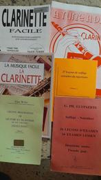 Livres de musique, Muziek en Instrumenten, Bladmuziek, Ophalen of Verzenden, Zo goed als nieuw, Klarinet