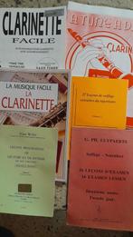 Livres de musique, Comme neuf, Clarinette, Enlèvement ou Envoi