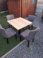 tafel + stoelen, Huis en Inrichting, Tafels | Eettafels, Ophalen of Verzenden, Zo goed als nieuw