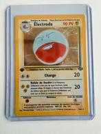 Electrode Holo – Base Set 2/64 – 1st Edition – FR, Hobby en Vrije tijd, Ophalen, Zo goed als nieuw, Losse kaart, Foil