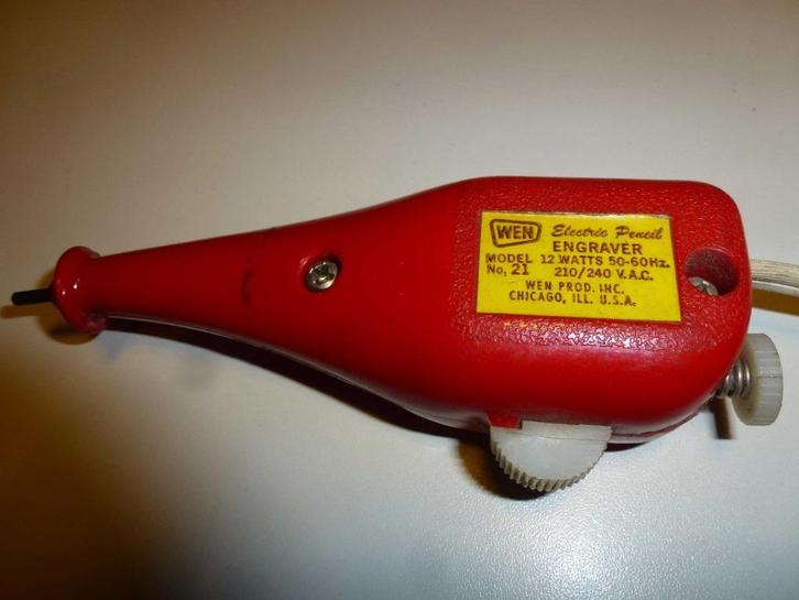 crayon graveur électrique WEN-21à pénétration, Hobby & Loisirs créatifs, Dessin, Utilisé, Crayon ou Feutre, Enlèvement ou Envoi