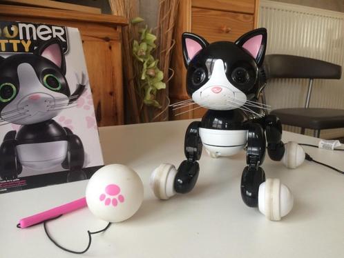 Chat interactif Zoomer Kitty, Kinderen en Baby's, Speelgoed | Educatief en Creatief, Gebruikt, Elektronica, Met licht, Met geluid