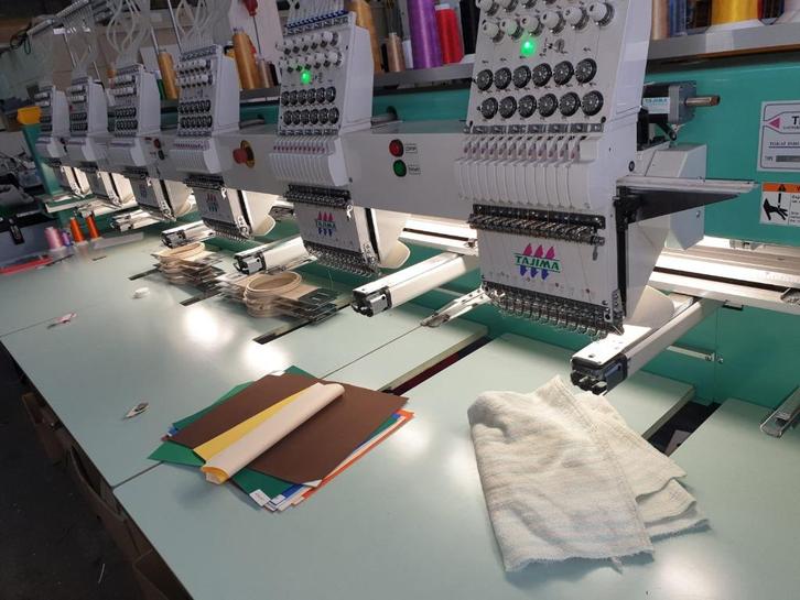 Borduurmachine Tajima TFHX 1206, Hobby en Vrije tijd, Borduren en Borduurmachines, Gebruikt, Borduurmachine, Ophalen of Verzenden