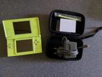 Nintendo DS Lite Lime green met accessoires en spel, Games en Spelcomputers, Met games, Gebruikt, Ophalen of Verzenden, Groen