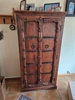 Oude barkast/flessenhouder, Ophalen