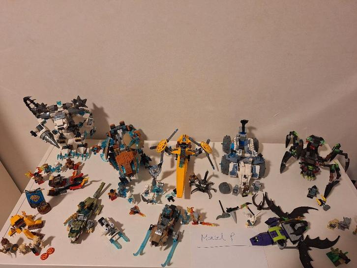 Groot lot LEGO Chima + minifiguren, Kinderen en Baby's, Speelgoed | Duplo en Lego, Gebruikt, Lego, Complete set, Ophalen of Verzenden