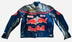 Motorvest in leder Red Bull (XL), Motoren, Kleding | Motorkleding, Ophalen of Verzenden, Tweedehands, Heren, Jas | leer