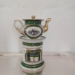 Théière en porcelaine avec lampe à huile, Antiquités & Art, Antiquités | Porcelaine, Enlèvement ou Envoi