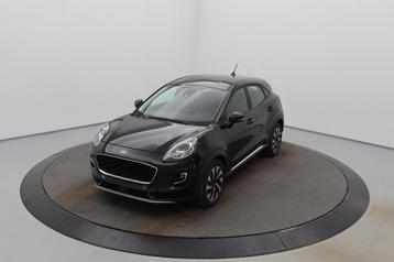 Ford Puma Titanium - Automaat - Winterpack - Carplay, Auto's, Stof, Euro 6, 1226 kg, Zwart