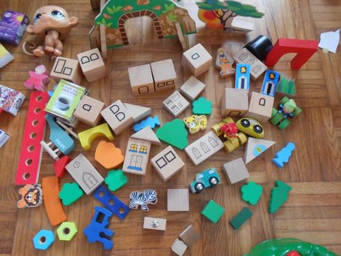 lot de jeu de bloc en bois, Enfants & Bébés, Jouets | Éducatifs & Créatifs, Utilisé, Enlèvement