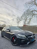 *MERCEDES-BENZ C63 AMG-476PK-PERFORMANCE-UITLAATSYSTEEM*, Auto's, Automaat, Achterwielaandrijving, 4000 cc, Zwart