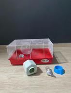 Hamsterkooi, Dieren en Toebehoren, Kooi, Minder dan 75 cm, Zo goed als nieuw, Hamster