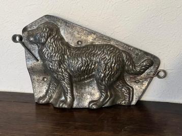 Oude chocoladevorm Sint Bernard, hond, Letang Paris beschikbaar voor biedingen