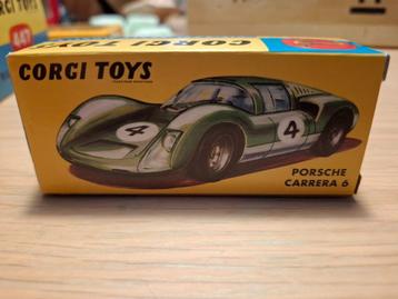 Corgi Toys 330 Porsche Carrera 6 - heruitgave beschikbaar voor biedingen