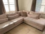 Zetel Beige, Huis en Inrichting, Ophalen, Kunststof, Gebruikt, 300 cm of meer