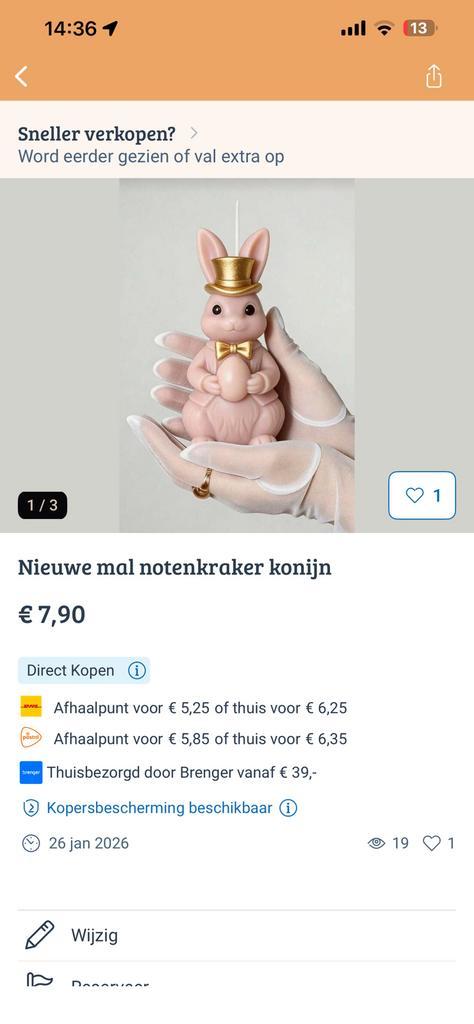 Kaars mallen Pasen, Huis en Inrichting, Woonaccessoires | Kandelaars en Kaarsen, Nieuw, Kaars, Verzenden