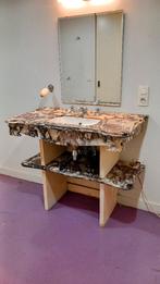 Antieke marmeren wasbak, Doe-het-zelf en Bouw, Sanitair, Ophalen, Gebruikt, Steen, Wastafel