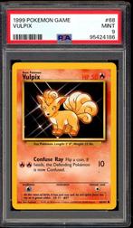 Vulpix PSA 9 - 68/102 - Base Set 1999, Hobby en Vrije tijd, Verzamelkaartspellen | Pokémon, Verzenden, Zo goed als nieuw, Losse kaart