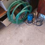 Waterpomp met darm, Tuin en Terras, Waterpompen, Ophalen, Zo goed als nieuw