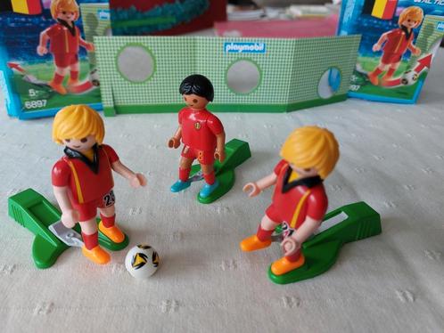 Voetballer playmobil, Kinderen en Baby's, Speelgoed | Playmobil, Zo goed als nieuw, Ophalen