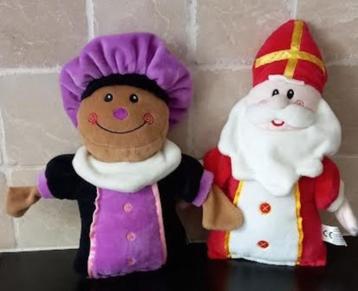 Knuffel sinterklaas en zwarte piet  beschikbaar voor biedingen