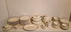 Vintage servies Petrus Regout & Co Maastricht, groene rand, Antiek en Kunst, Ophalen