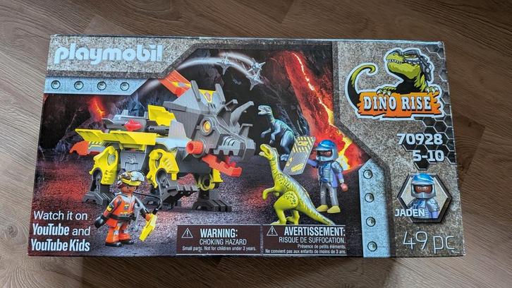 Playmobil Dino Rise 70928, Kinderen en Baby's, Speelgoed | Playmobil, Nieuw, Complete set, Ophalen of Verzenden