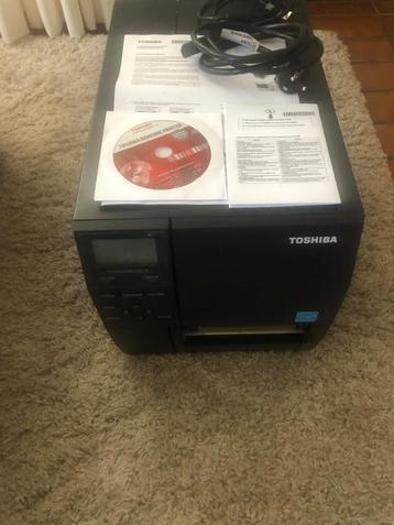Toshiba barcode printer beschikbaar voor biedingen