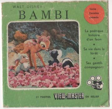 View-master Bambi FT-42 A B C Boekje FR beschikbaar voor biedingen