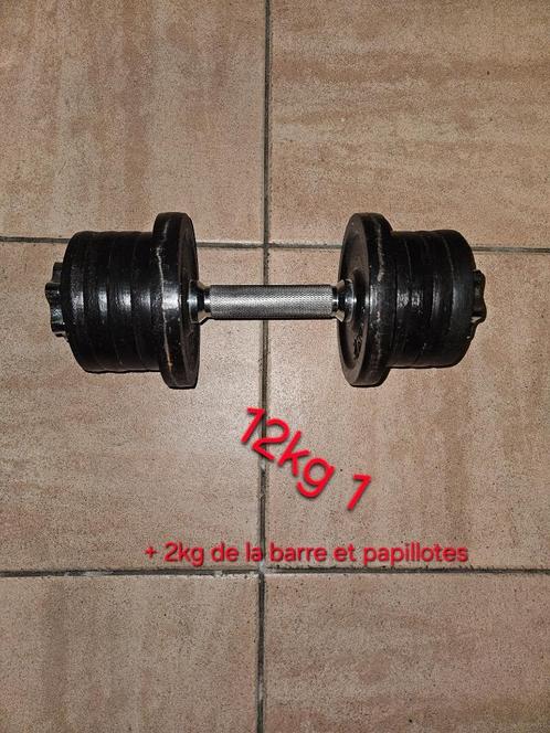 Haltères différents voir photos  2e du kg, Sport en Fitness, Fitnessmaterialen, Gebruikt, Dumbbell, Ophalen