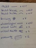 Lego oude blauwe treinsporen, Ophalen of Verzenden, Gebruikt, Losse stenen, Lego