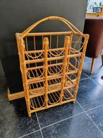 Rotan wijnrek, Antiek en Kunst, Ophalen of Verzenden