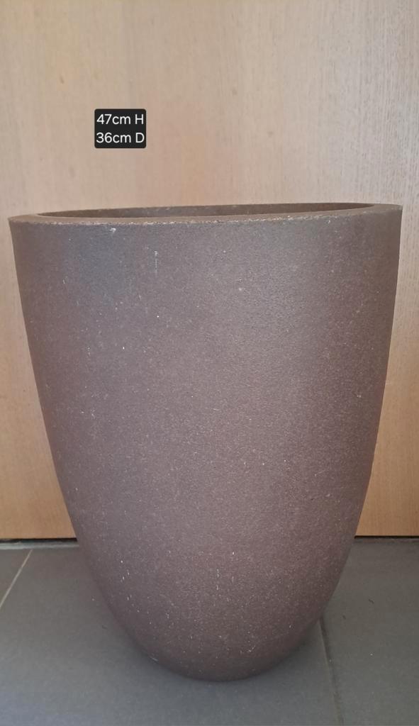 Bloempot kunststof, Tuin en Terras, Bloempotten, Gebruikt, Kunststof, Ophalen