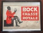 Bock Chasse Royale, Ophalen of Verzenden, Gebruikt, Reclamebord