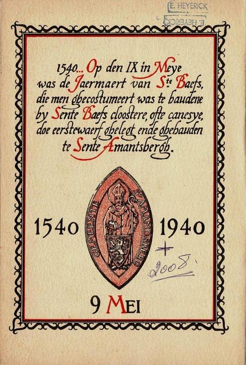 Sint-Amandsberg en de Negenmeimarkt 1540-1940, Boeken, Geschiedenis | Stad en Regio, Gelezen, Ophalen of Verzenden
