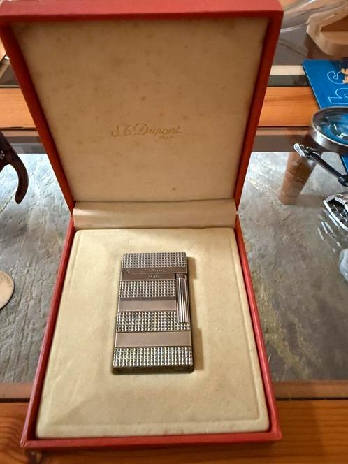 S.T. Dupont Paris luxe aansteker, Verzamelen, Rookartikelen, Aanstekers en Luciferdoosjes, Zo goed als nieuw, Aansteker, Ophalen