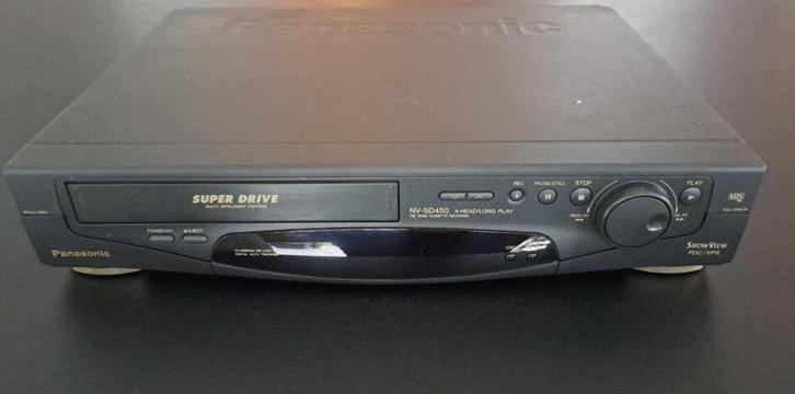 Panasonic NV-SD450 4 head VCR, Audio, Tv en Foto, Videospelers, Niet werkend, VHS-speler of -recorder, Ophalen of Verzenden