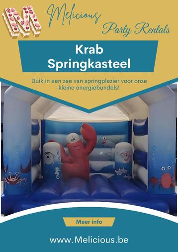 Springkasteel TE HUUR !!!! beschikbaar voor biedingen